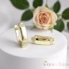 Goldfilled antialergénne náušnice 19 mm 14K farba