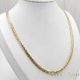   Antialergénny náhrdelník Goldfilled 50cm dlhý a 4,5mm široký Farba 14K