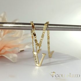   Antialergický pozlátený náhrdelník „Goldfilled“, vo viacerých veľkostiach a 2mm hrubý, 14K farba
