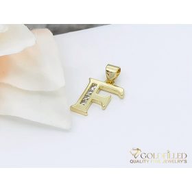 Antialergénny Goldfilled prívesok 23 mm, farba 14K