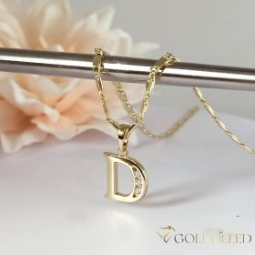   Antialergický pozlátený náhrdelník „Goldfilled“, vo viacerých veľkostiach a 2mm hrubý, 14K farba