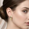 Goldfilled antialergénne náušnice 18 mm 14K farba