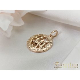 Goldfilled Antialergénny Prívesok 28mm 18K farba