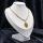 Antialergická Goldfilled náhrdelník 50cm/5,2mm + prívesok, farba 14K
