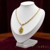 Antialergická Goldfilled náhrdelník 50cm/5,2mm + prívesok, farba 14K