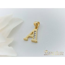 Antialergénny Goldfilled prívesok 23 mm, farba 18K