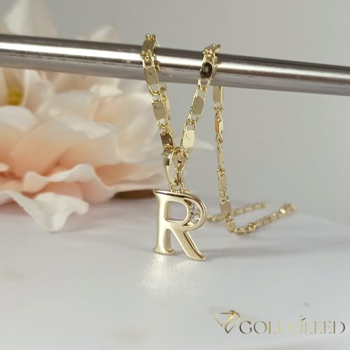 Antialergický pozlátený náhrdelník „Goldfilled“, vo viacerých veľkostiach a 2mm hrubý, 14K farba