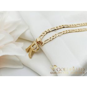 Goldfilled antialergénny náhrdelník 50cm/3,8mm 18K farba	