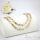 Antialergénny Goldfilled náhrdelník 50cm/7mm + náramok 17cm farba 14K Multicolor 