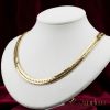 Exkluzivní antialergický náhrdelník „Goldfilled” 50cm/7mm, 14K barevný