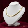 Exkluzivní antialergický náhrdelník „Goldfilled” 50cm/7mm, 14K barevný