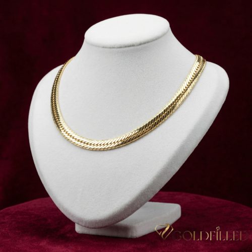 Exkluzivní antialergický náhrdelník „Goldfilled” 50cm/7mm, 14K barevný