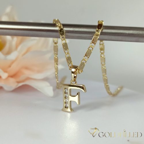 Antialergický pozlátený náhrdelník „Goldfilled“, vo viacerých veľkostiach a 2mm hrubý, 14K farba