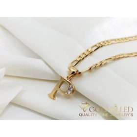 Goldfilled antialergénny náhrdelník 50cm/3,8mm 18K farba	