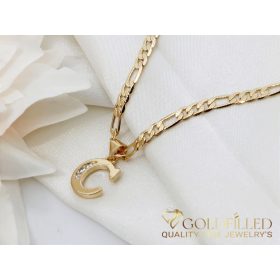 Goldfilled antialergénny náhrdelník 50cm/3,8mm 18K farba	
