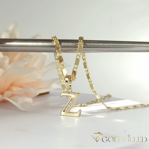 Antialergický pozlátený náhrdelník „Goldfilled“, vo viacerých veľkostiach a 2mm hrubý, 14K farba