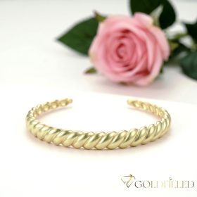   Antialergický náramek „Goldfilled” 4-10mm (14K)  priemer 60mm 