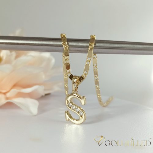Antialergický pozlátený náhrdelník „Goldfilled“, vo viacerých veľkostiach a 2mm hrubý, 14K farba