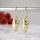 Goldfilled antialergické náušnice 38mm 14K farba