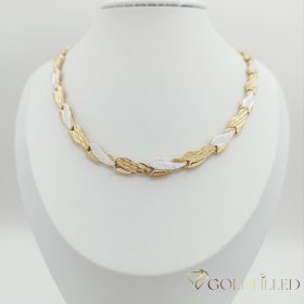   Exkluzivní antialergický náhrdelník „Goldfilled” 45cm/7,2mm, vícebarevný 18K