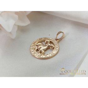 Goldfilled Antialergénny Prívesok 28mm 18K farba