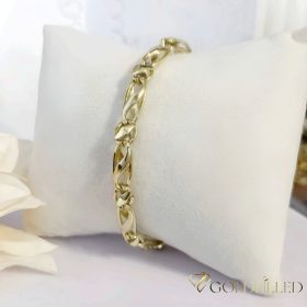   Exkluzívny antialergický pozlátený náramok „Goldfilled“ vo viacerých veľkostiach  6 mm šírka, 14K farba