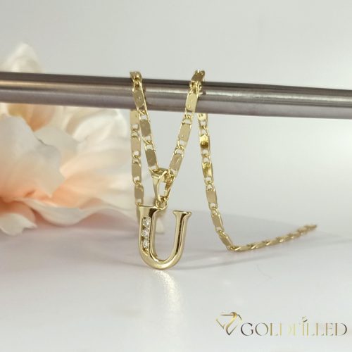 Antialergický pozlátený náhrdelník „Goldfilled“, vo viacerých veľkostiach a 2mm hrubý, 14K farba