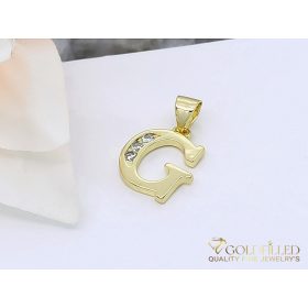 Antialergénny Goldfilled prívesok 23 mm, farba 14K
