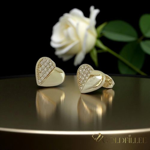 Goldfilled Antiallergén Náušnice 12mm 14K farba	