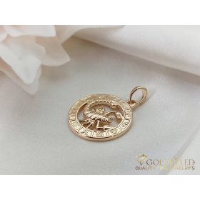 Goldfilled Antialergénny Prívesok 28mm 18K farba