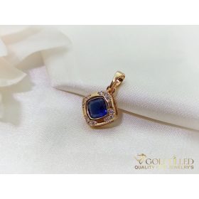 Antialergénny Goldfilled prívesok 20 mm, farba 18K