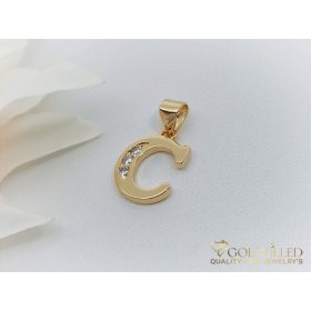 Antialergénny Goldfilled prívesok 23 mm, farba 18K