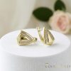 Goldfilled antialergénne náušnice 14 mm 14K farba 
