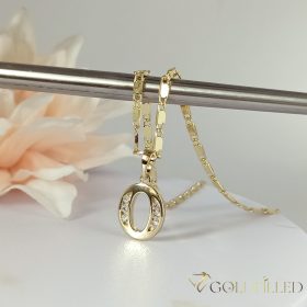   Antialergický pozlátený náhrdelník „Goldfilled“, vo viacerých veľkostiach a 2mm hrubý, 14K farba