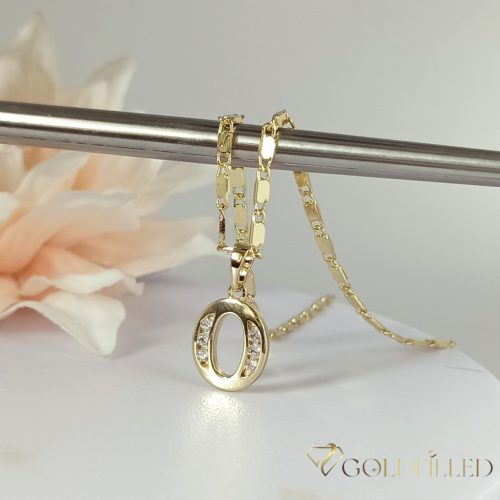 Antialergický pozlátený náhrdelník „Goldfilled“, vo viacerých veľkostiach a 2mm hrubý, 14K farba