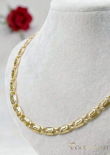 Antialergénny náhrdelník Goldfilled 50cm dlhý a 5,2mm široký Farba 14K