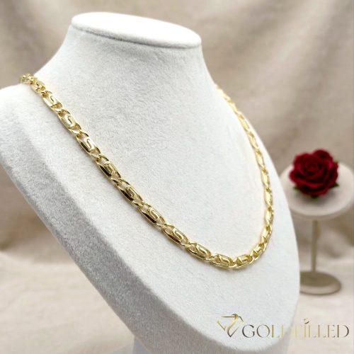 Antialergénny náhrdelník Goldfilled 50cm dlhý a 5,2mm široký Farba 14K