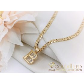 Goldfilled antialergénny náhrdelník 50cm/3,8mm 18K farba	