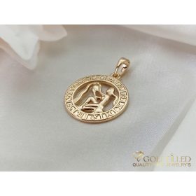 Goldfilled Antialergénny Prívesok 28mm 18K farba