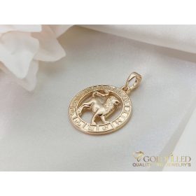 Goldfilled Antialergénny Prívesok 28mm 18K farba