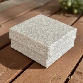   Dárková krabička (na náušnice, dámský náhrdelník, náramek) 10cm X 10cm