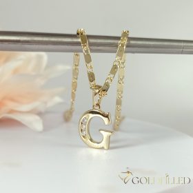   Antialergický pozlátený náhrdelník „Goldfilled“, vo viacerých veľkostiach a 2mm hrubý, 14K farba