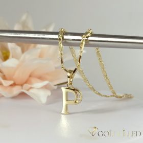   Antialergický pozlátený náhrdelník „Goldfilled“, vo viacerých veľkostiach a 2mm hrubý, 14K farba