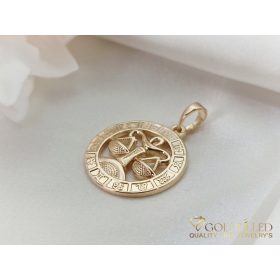 Goldfilled Antialergénny Prívesok 28mm 18K farba
