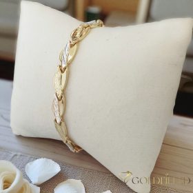   Exkluzívny antialergický pozlátený náramok „Goldfilled“ vo viacerých veľkostiach  7 mm šírka, 14K farba