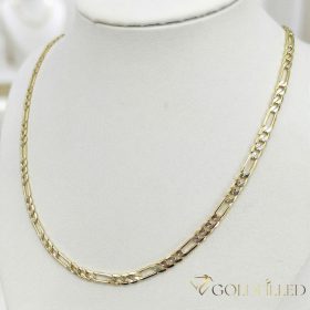   Exkluzivní antialergický náhrdelník „Goldfilled” 50cm/4mm, 14K vícebarevný