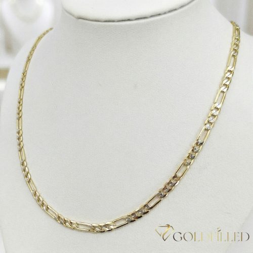 Exkluzivní antialergický náhrdelník „Goldfilled” 50cm/4mm, 14K vícebarevný