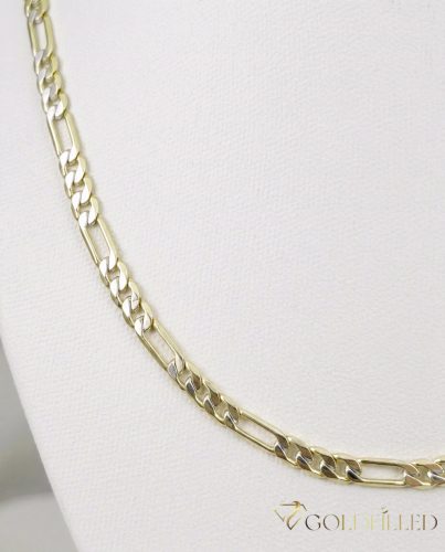 Exkluzivní antialergický náhrdelník „Goldfilled” 50cm/4mm, 14K vícebarevný