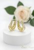 Goldfilled antialergénne náušnice 20 mm 14K farba