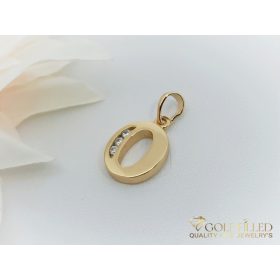 Antialergénny Goldfilled prívesok 23 mm, farba 18K